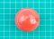 ลูกบอลหัวจับมีเกลียวด้านใน ด้ามจับกลม หัวน็อตกลม ขนาด M10 ความโตหัว 40 mm สีแดง