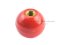 ลูกบอลหัวจับมีเกลียวด้านใน ด้ามจับกลม หัวน็อตกลม ขนาด M8 ความโตหัว 30 mm สีแดง