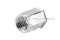 รีเวทนัทสแตนเลส M10 (Stainless Steel Hexagonal Rivet Nut) รุ่นคอเหลี่ยม ทั้งตัว