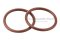 ลูกยางโอริง ไวตันทนความร้อน (Fluorine Rubber FKM O-ring) 2.5x26x31 mm (เส้นโต x วงใน x วงนอก)