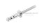 ลูกยิงรีเวท-ตะปูยิงรีเวท (Stainless Steel Blind Rivet) สแตนเลส  ขนาด 6.4x20 mm (1/4"x3/4") รุ่นสแตนเลสทั้งตัว
