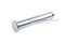 สลักหัวแบนกลม-ปิ๊นหัวแบน (Steel Clevis Pin) ขนาด 16x90 เหล็กชุบกาวาไนซ์