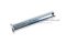 สลักหัวแบนกลม-ปิ๊นหัวแบน (Steel Clevis Pin) ขนาด 16x90 เหล็กชุบกาวาไนซ์