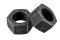 หัวน็อตดำ Hex Nut M36x2.0 (หัวน็อตเบอร์ 54) เกรด 10.9 เกลียวซ้าย