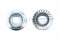หัวน็อตติดจาน-หัวน็อตติดแหวน (Flange Hex Nut Steel) 1/4" เกลียว 20 (BSW/NC)