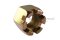 หัวน็อตผ่า-หัวน็อตทรงปราสาท-ทรงมงกุฎ M20x1.5 (ประแจขันเบอร์ 30 สูง 18 mm)