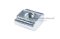 หัวน็อตยึดราง-ทีนัทเหล็กชุบ (T-Slide, T-Slot Nut) สำหรับรางขนาด เบอร์ 20 ขนาดน็อต M3