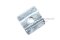 หัวน็อตยึดราง-ทีนัทเหล็กชุบ (T-Slide, T-Slot Nut) สำหรับรางขนาด เบอร์ 40 ขนาดน็อต M5