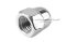 หัวน็อตหมวก-หัวน็อตแบบปิดสแตนเลสเกรด 316 Dome Hex Nut Stainless M18x2.5