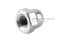 หัวน็อตหมวก-หัวน็อตแบบปิดสแตนเลสเกรด 316 Dome Hex Nut Stainless M3x0.5