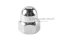 หัวน็อตหมวก-หัวน็อตแบบปิดสแตนเลสเกรด 316 Dome Hex Nut Stainless M5x0.8