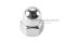หัวน็อตหมวก-หัวน็อตแบบปิดสแตนเลสเกรด 316 Dome Hex Nut Stainless M5x0.8