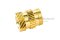หัวน็อตแบบฝังทองเหลือง ทรงกระบอก Knurled Brass Insert Nut ขนาด M5x10 วงนอกโต 8 mm