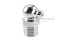 หัวอัดจารบีสแตนเลสแบบงอ 90° ขนาด 1/4" เกลียว 18 (NPT)
