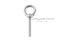 อายโบลท์สแตนเลสขนาด Eye Bolt Stainless ขนาด M5x30