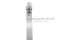 เข็มขัดรัดท่อสแตนเลสเกรด 316L Stainless Steel ทนต่อการกัดกร่อนสูง (หน้าตัด 9x0.6 mm) ขนาด 130-152 mm