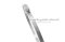 เข็มขัดรัดท่อสแตนเลสเกรด 316L Stainless Steel ทนต่อการกัดกร่อนสูง (หน้าตัด 9x0.6 mm) ขนาด 130-152 mm