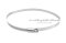 เข็มขัดรัดท่อสแตนเลสเกรด 316L Stainless Steel ทนต่อการกัดกร่อนสูง (หน้าตัด 9x0.6 mm) ขนาด 141-165 mm