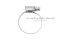 เข็มขัดรัดท่อสแตนเลสเกรด 316L Stainless Steel ทนต่อการกัดกร่อนสูง (หน้าตัด 9x0.6 mm) ขนาด 18-32 mm