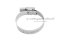 เข็มขัดรัดท่อสแตนเลสเกรด 316L Stainless Steel ทนต่อการกัดกร่อนสูง (หน้าตัด 9x0.6 mm) ขนาด 21-38 mm