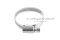 เข็มขัดรัดท่อสแตนเลสเกรด 316L Stainless Steel ทนต่อการกัดกร่อนสูง (หน้าตัด 9x0.6 mm) ขนาด 21-44 mm