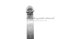 เข็มขัดรัดท่อสแตนเลสเกรด 316L Stainless Steel ทนต่อการกัดกร่อนสูง (หน้าตัด 9x0.6 mm) ขนาด 33-57 mm