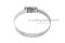 เข็มขัดรัดท่อสแตนเลสเกรด 316L Stainless Steel ทนต่อการกัดกร่อนสูง (หน้าตัด 9x0.6 mm) ขนาด 40-63 mm