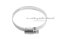 เข็มขัดรัดท่อสแตนเลสเกรด 316L Stainless Steel ทนต่อการกัดกร่อนสูง (หน้าตัด 9x0.6 mm) ขนาด 46-70 mm