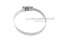 เข็มขัดรัดท่อสแตนเลสเกรด 316L Stainless Steel ทนต่อการกัดกร่อนสูง (หน้าตัด 9x0.6 mm) ขนาด 46-70 mm