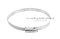 เข็มขัดรัดท่อสแตนเลสเกรด 316L Stainless Steel ทนต่อการกัดกร่อนสูง (หน้าตัด 9x0.6 mm) ขนาด 78-101 mm