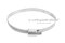 เข็มขัดรัดท่อสแตนเลสเกรด 316L Stainless Steel ทนต่อการกัดกร่อนสูง (หน้าตัด 9x0.6 mm) ขนาด 84-108 mm