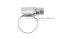 เข็มขัดรัดท่อสแตนเลสเกรด 316L Stainless Steel ทนต่อการกัดกร่อนสูง (หน้าตัด 9x0.6 mm) ขนาด 8-16 mm