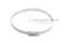 เข็มขัดรัดท่อสแตนเลสเกรด 316L Stainless Steel ทนต่อการกัดกร่อนสูง (หน้าตัด 9x0.6 mm) ขนาด 91-114 mm