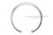 แหวนล็อคในสแตนเลส (OD) 130 mm (เบอร์ 130) (วัดขนาดวงนอกของแหวนได้ 136.7 mm ความหนา 3 mm)