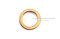 แหวนสปริงทองเหลือง M10 ความหนา 4.5 mm