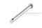 สลักหัวแบนกลม-ปิ๊นหัวแบนสแตนเลส (Stainless Steel Clevis Pin) ขนาด 5x50