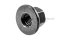 หัวน็อตติดจานทรงสูง-หัวน็อตติดแหวนหนาเหล็กดำ (Flange Hex Nut Carbon Steel, High Type) M8x1.25 เกรด 10.9 (เบอร์ 14 สูง 13 กว้าง 22)