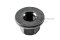 หัวน็อตติดจานทรงสูง-หัวน็อตติดแหวนหนาเหล็กดำ (Flange Hex Nut Carbon Steel, High Type) M8x1.25 เกรด 10.9 (เบอร์ 14 สูง 13 กว้าง 22)