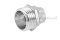 ข้อต่อลมทองเหลืองอย่างดี แบบสวมขันอัด (เกลียวนอก x เสียบสาย) ขนาด 1/2"x12 mm