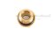 ข้อต่อดูน้ำมัน-ตาแมวดูน้ำมัน ทองเหลือง (Oil Level Sight Fitting) 1/4" เกลียว 19 (เกลียวแป๊ป)