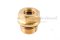 ข้อต่อดูน้ำมัน-ตาแมวดูน้ำมัน ทองเหลือง (Oil Level Sight Fitting) 1/4" เกลียว 19 (เกลียวแป๊ป)