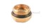 ข้อต่อดูน้ำมัน-ตาแมวดูน้ำมัน ทองเหลือง (Oil Level Sight Fitting) 3/4" เกลียว 14 (เกลียวแป๊ป)