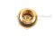 ข้อต่อดูน้ำมัน-ตาแมวดูน้ำมัน ทองเหลือง (Oil Level Sight Fitting) 3/8" เกลียว 19 (เกลียวแป๊ป)