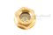 ข้อต่อดูน้ำมัน-ตาแมวดูน้ำมัน ทองเหลือง (Oil Level Sight Fitting) 3/8" เกลียว 19 (เกลียวแป๊ป)