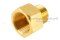 ข้อต่อตรงทองเหลือง (เกลียวนอก x เกลียวใน) 1/2" x M22x1.5 ข้อต่อลด-ข้อต่อเพิ่ม