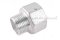 ข้อต่อตรงสแตนเลส 304 (เกลียวนอก x เกลียวใน) 1" x 1.1/4" ข้อต่อลด-ข้อต่อเพิ่ม
