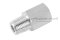 ข้อต่อตรงสแตนเลส (เกลียวนอก x เกลียวใน) 1/8" x M8x1.0 ข้อต่อลด-ข้อต่อเพิ่ม