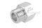 ข้อต่อตรงสแตนเลส (เกลียวนอก x เกลียวใน) 3/4"-14 BSPF x 3/4"-14 NPT ข้อต่อแปลง