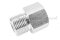 ข้อต่อตรงสแตนเลส (เกลียวนอก x เกลียวใน) ขนาด 1/4"-18 NPT x M20x1.5 ข้อต่อลด-ข้อต่อเพิ่ม