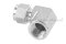 ข้อต่อตาไก่สแตนเลสเกรด 316L แบบงอ 90° (เกลียวใน x เสียบสาย) 3/8"-18 NPT x10 mm